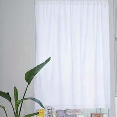 스코홈 국내 제조순면 30수 해피 패브릭 가리개 커튼