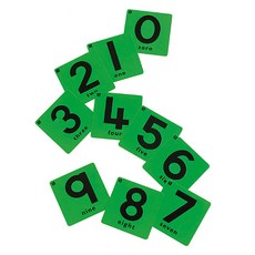 edx education 數字拓印繪圖卡10件組, 1套, 綠色