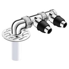 더자카 세탁기 하수구 배수 트랩 2구, 1개