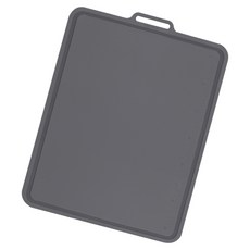 실리콘스토리 국내제조 항균 실리콘 플래티넘 양면 도마, 차콜, 1개