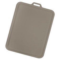 SiliconStory 韓國製造 抗菌白金矽膠雙面砧板, 1個, 灰色