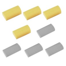 Sort-it 多用途去水漬除塵海綿 灰色4入 + 黃色4入, 1套