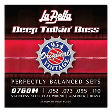 La Bella 貝斯套弦 052~110, 0760M, 1個, 混合色