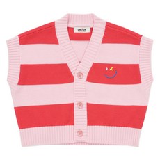 LaughingChild 兒童條紋針織背心