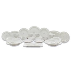 시라쿠스 메이플 4인 홈 식기세트 30p, 화이트, 1세트