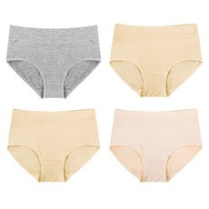 이너베이직 하이틴 공부집중 컴포트 통기성 모달 팬티 4종 세트