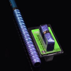 SRF 미끄럼방지 낚시대 그립 테이프 SG-5, 퍼플 + 블루, 1개