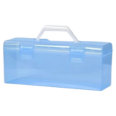 Ilsangsokbanzzak 美術畫筆盒 透明藍, 1個