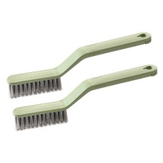 PEONIST 多用途浴室夾子清潔刷, 綠色, 2個