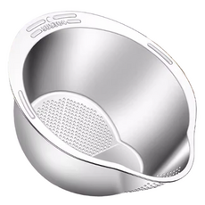 Living Labs清潔不鏽鋼304飯碗, 單色, 1個