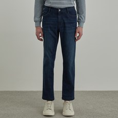 인디안 남성용 슬림핏 허리밴딩 데님 바지 MIUDL5S1471