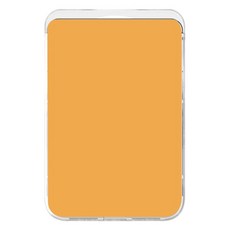 클리어클라쎄 더다움 크리스탈 카드 3매수납 슬라이드 맥세이프 카드 포켓, 오렌지, 1개