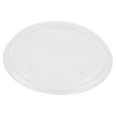 아이엔피 SK 투명원형 델리케이스 뚜껑 11.7cm, 1개, 50개입, 평면형