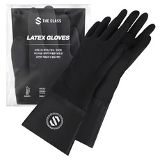 더클래스 라텍스 세차 고무장갑 특대 XL, 1개