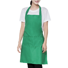 Kerico現代風前口袋圍裙, 綠色