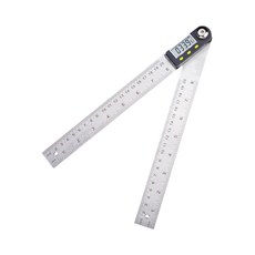 DAHN 達恩 不鏽鋼液晶螢幕角度尺 角度測量儀 電子量角器 200mm, 1個