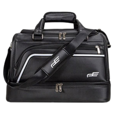 PLAYEAGLE 美式高端 專業雙層 高爾夫球衣物袋/裝備袋 黑白色 50 x 25 x 32cm