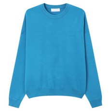 BIGEASY 男款寬鬆版柔軟 Hacci 圓領套頭針織衫