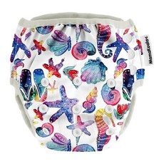 mama koala 嬰幼童調節式游泳尿布 (3.6-9kg) 0-8個月適用, S, 1件