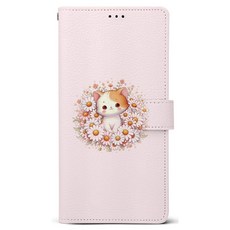 CASE PACIFIC Casper 動物花卉皮革日誌式手機殼