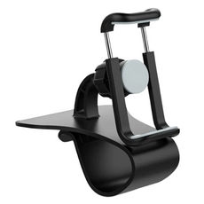 파워샷 간편설치 차량용 운전석 휴대폰 거치대, 블랙, 1개