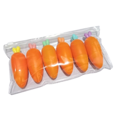 Ilsangsokbanzzak 螢光筆組, 6個, 胡蘿蔔