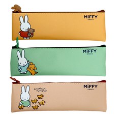 米菲 iTOBIC 可愛纖薄收納袋 3件組, 1套, 橘色, 綠色, 棕色