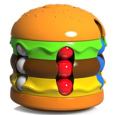 Tidy Home Fun魔術方塊 漢堡, 1個, 混色