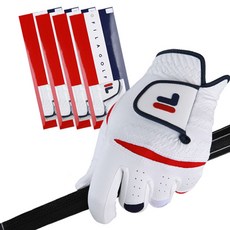 斐樂高爾夫 男性用高爾夫手套 左手用 FL-3301, 白色