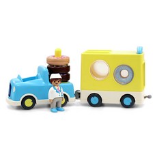 Playmobil 摩比人 青少年甜甜圈卡車公仔 71702, 1個