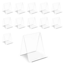 테일스타 아크릴 책꽂이 스탠드 오픈형 12p, 투명