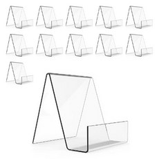 테일스타 아크릴 책꽂이 스탠드 지지형 12p, 투명