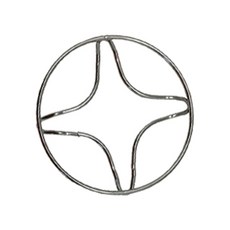 프랜드커피 원형 사발이, 실버, 1개