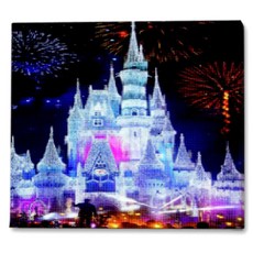 Luaz 寶石十字繡 DIY 材料包 大型, 09 夢想城堡, 1套