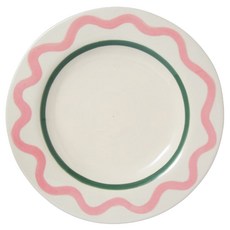 레티티아후제 샐러드 접시, 리스본 핑크, 1개