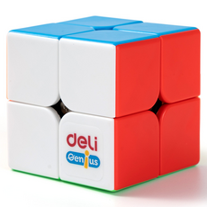 deLi Genius Toybean 趣味軸心魔術方塊, 1個, 款式01