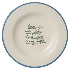 레티티아후제 샐러드 접시, 러브유 에브리데이, 1개
