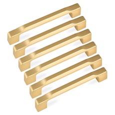 MONESPACE 家具把手 Bevel 96mm, 金色, 6個