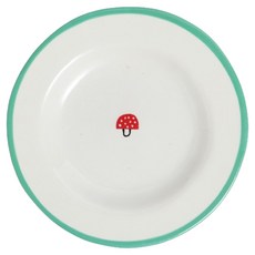 레티티아후제 샐러드 접시, 머쉬룸 그린, 1개