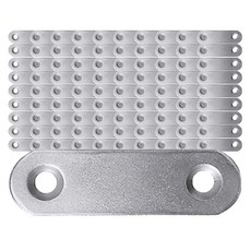 Cholmuldaejang 不鏽鋼一字型扁鐵加固連接桿, 100個