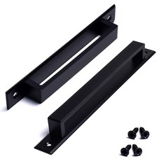 Sonjabisesang 方形板把手 P192, 黑色, 2個