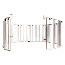 키워보리 반려동물 중소형견용 CM 현관 신발장 전용 접이식 다용도 안전문 74.8H + 실리콘패드 세트, 52번 화이트, 1세트