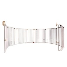 키워보리 반려동물 중소형견용 CM 현관 신발장 전용 접이식 다용도 안전문 74.8H + 실리콘패드 세트, 47번 화이트, 1세트