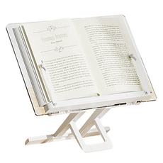 푸트로랩 아크릴 데스크탑 책 스탠드 독서대 4.5mm, 화이트