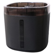 嘩啦寵物 第二代智能飲水機, 2.5L大容量濾芯4層淨化睡眠靜音智能模式防乾燒馬達USB供電, 黑色, 1個