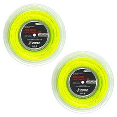 zons HEPTABOLT 18 麻花網球線, 2個, 淺綠色