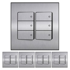 Boedam 內建跨接線 6開關 2入, 5個