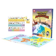 ariati 神秘世界冒險世界地圖組, 1套, 混合色