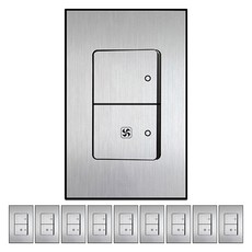 Boedam 內建跳線排風扇2開關, 10個