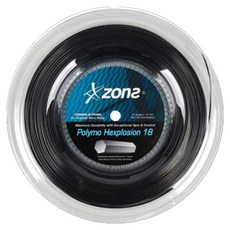 zons Hexplosion 18 六角網球線, 黑色, 1個